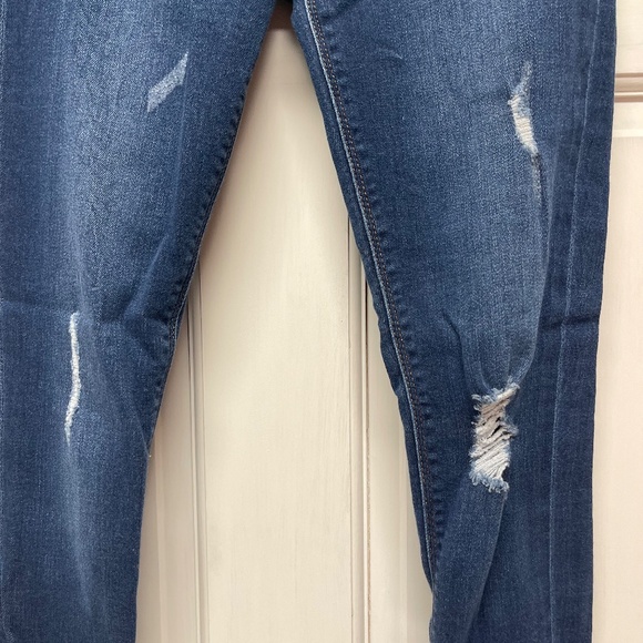 A5 - #259 Express dark blue jeans, super soft ankle leggins, size 4 - Picture 2 of 6